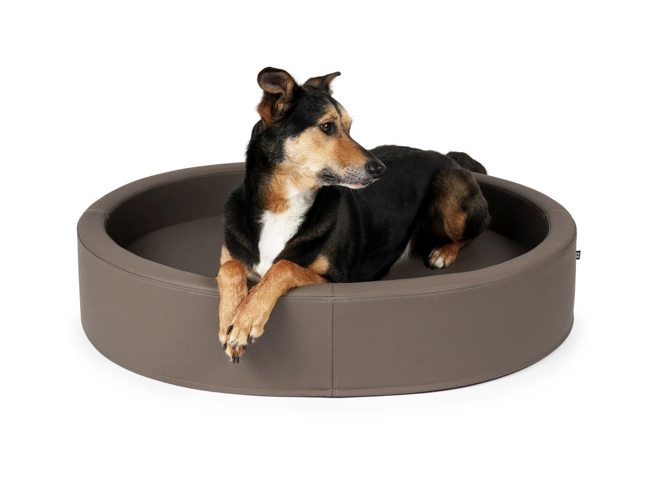 mypado London Kunstleder-Premium Hundebett